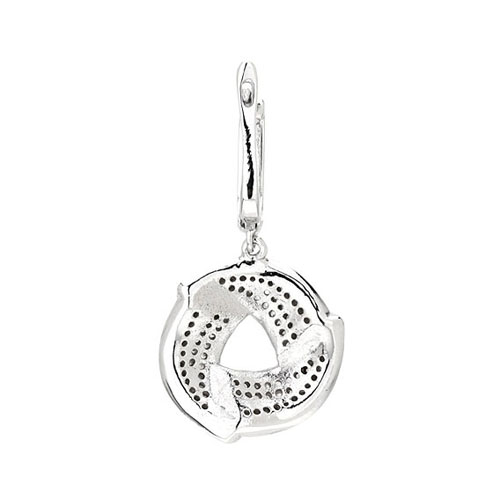 boucle oreille femme argent zirconium 9300003 pic4