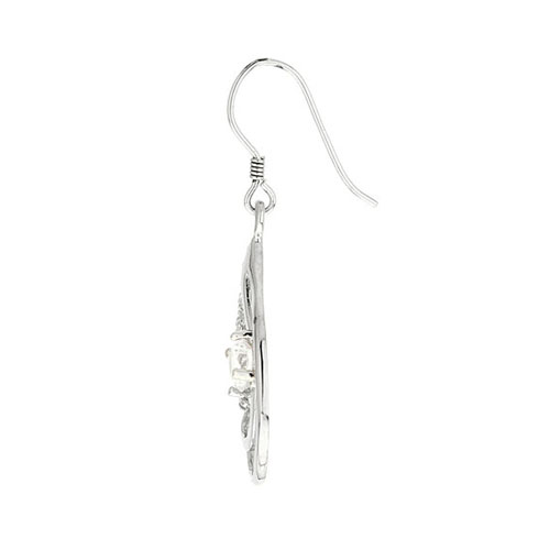 boucle oreille femme argent zirconium 9300021 pic3