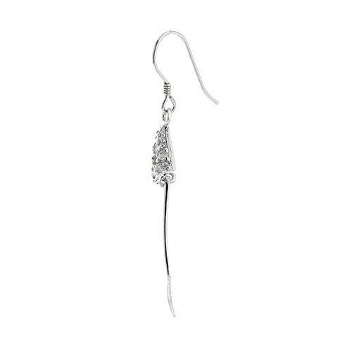 boucle oreille femme argent zirconium 9300063 pic3