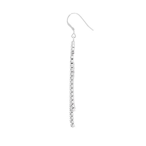 boucle oreille femme argent zirconium 9300078 pic3