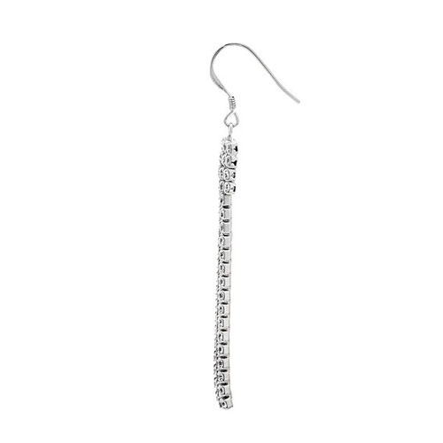 boucle oreille femme argent zirconium 9300084 pic3