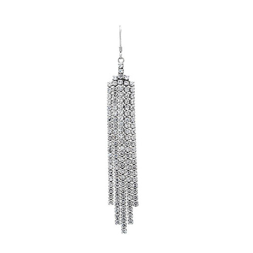 boucle oreille femme argent zirconium 9300086 pic2