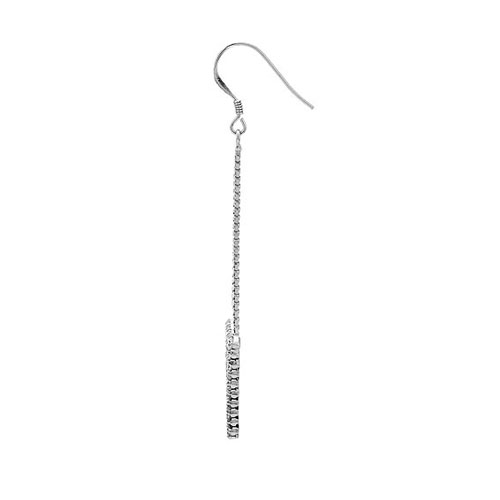 boucle oreille femme argent zirconium 9300087 pic3