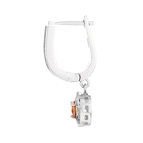boucle oreille femme argent zirconium 9300089 pic3