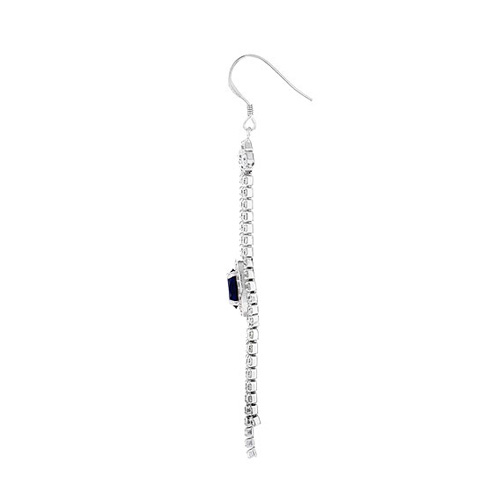 boucle oreille femme argent zirconium 9300100 pic3