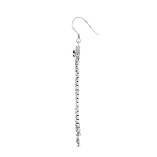 boucle oreille femme argent zirconium 9300102 pic3