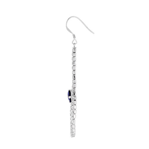 boucle oreille femme argent zirconium 9300105 pic3