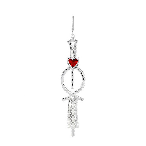 boucle oreille femme argent zirconium 9300106 pic4