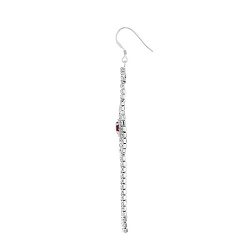 boucle oreille femme argent zirconium 9300114 pic3