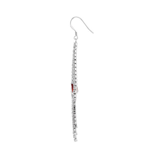 boucle oreille femme argent zirconium 9300115 pic3