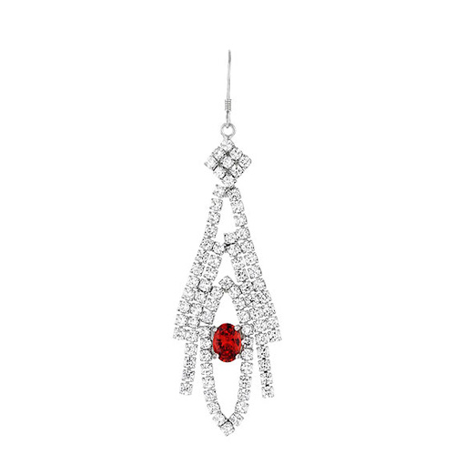 boucle oreille femme argent zirconium 9300117 pic2