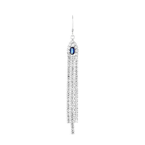 boucle oreille femme argent zirconium 9300121 pic2