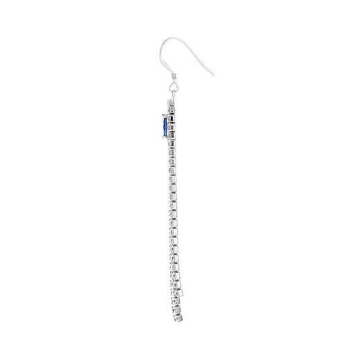 boucle oreille femme argent zirconium 9300121 pic3