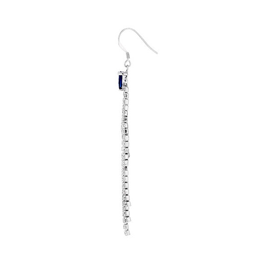 boucle oreille femme argent zirconium 9300124 pic3