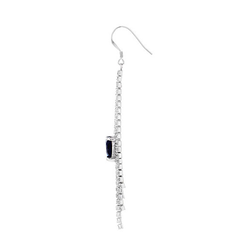 boucle oreille femme argent zirconium 9300125 pic3