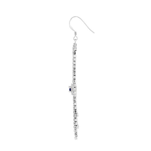 boucle oreille femme argent zirconium 9300137 pic3