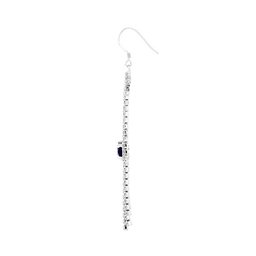 boucle oreille femme argent zirconium 9300138 pic3