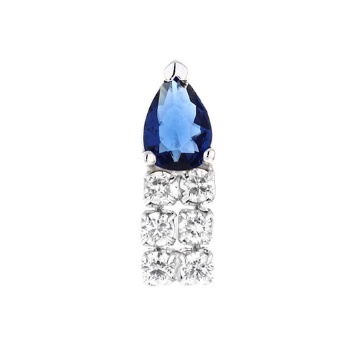 boucle oreille femme argent zirconium 9300144 pic2
