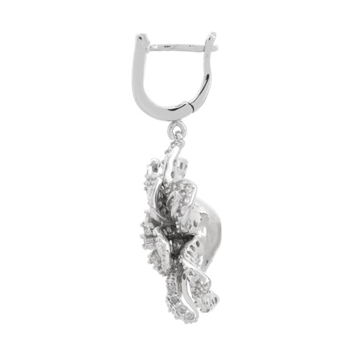 boucle oreille femme argent zirconium 9300163 pic3