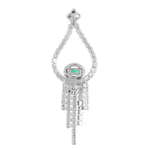 boucle oreille femme argent zirconium 9300184 pic4