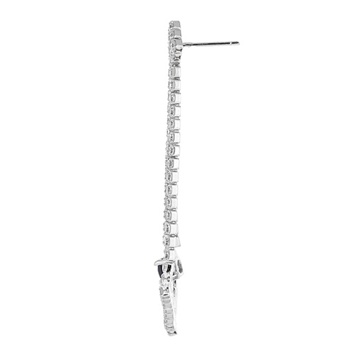 boucle oreille femme argent zirconium 9300185 pic3