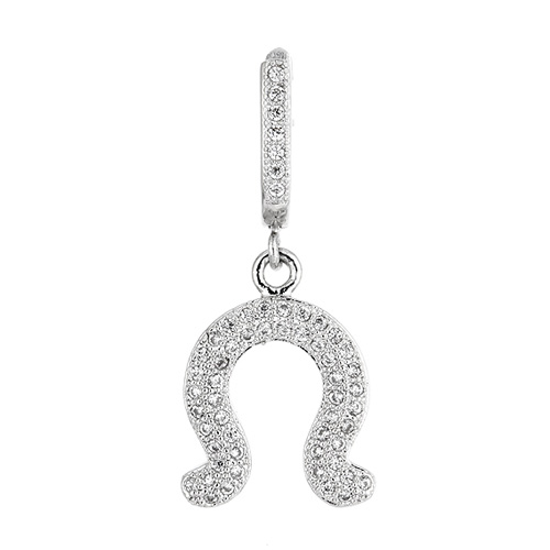 boucle oreille femme argent zirconium 9300194 pic2