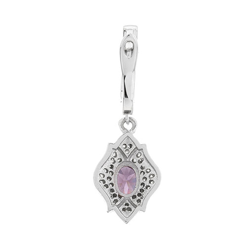 boucle oreille femme argent zirconium 9300207 pic4