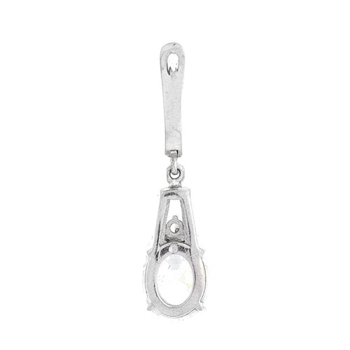 boucle oreille femme argent zirconium 9300217 pic4