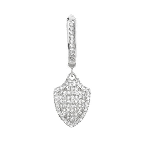 boucle oreille femme argent zirconium 9300223 pic2