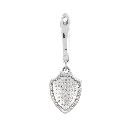 boucle oreille femme argent zirconium 9300223 pic4