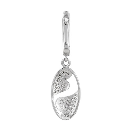 boucle oreille femme argent zirconium 9300227 pic4