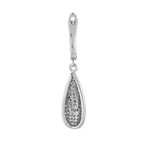 boucle oreille femme argent zirconium 9300241 pic4