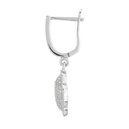 boucle oreille femme argent zirconium 9300261 pic3