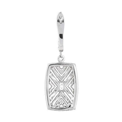 boucle oreille femme argent zirconium 9300266 pic4