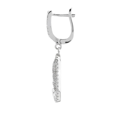 boucle oreille femme argent zirconium 9300270 pic3