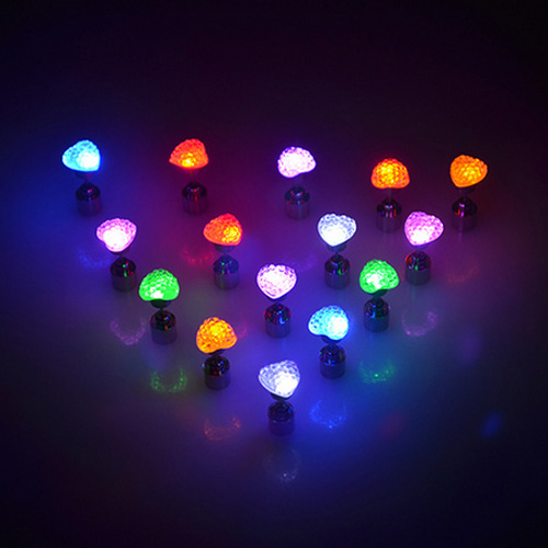 boucles oreille led coeur etoile pic4