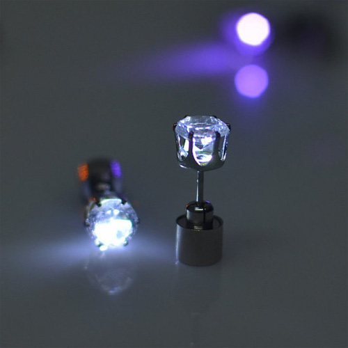 boucles oreille led coeur etoile pic5