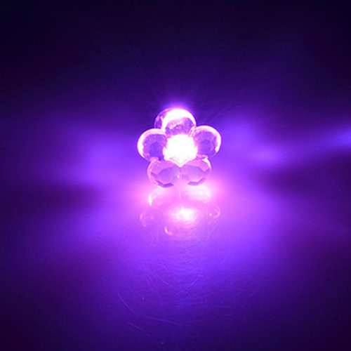 boucles oreille led fleur pic5