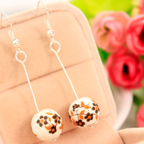 boucles oreilles ceramique plaque argent pic7