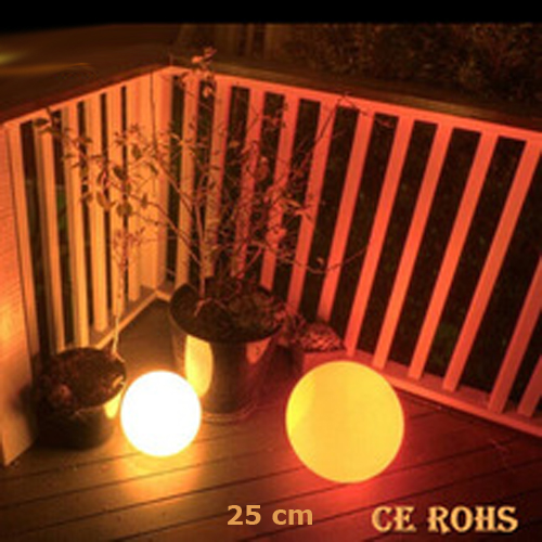 boule lumineuse led multicolore 25cm BOULED25