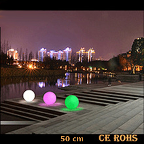 boule lumineuse led multicolore 50cm BOULED50