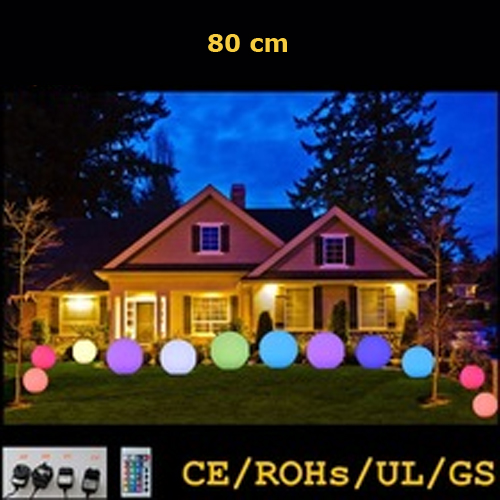 boule lumineuse led multicolore 80cm BOULED80