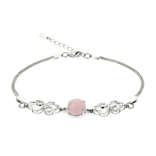 bracelet femme argent cristal 9500155