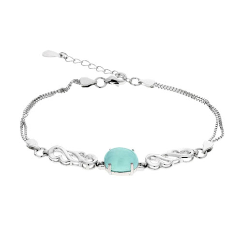 bracelet femme argent diamant 9500130