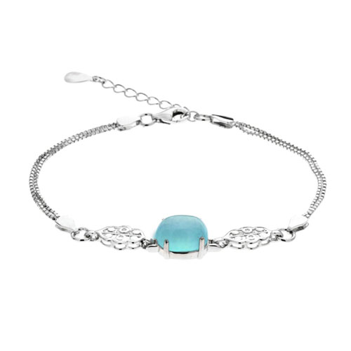 bracelet femme argent diamant 9500132