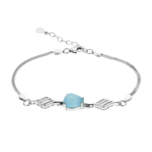 bracelet femme argent diamant 9500139