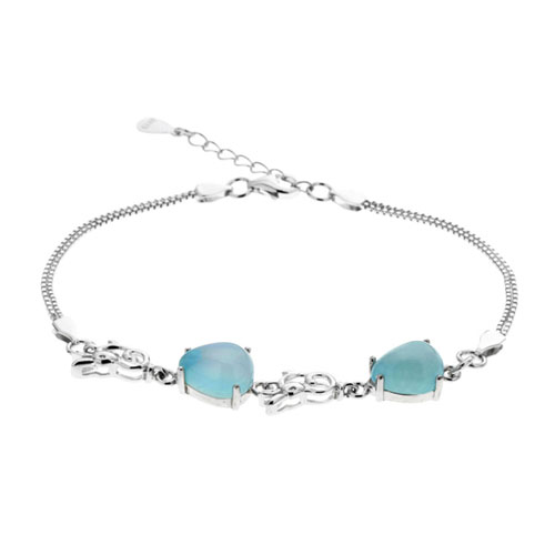 bracelet femme argent diamant 9500140