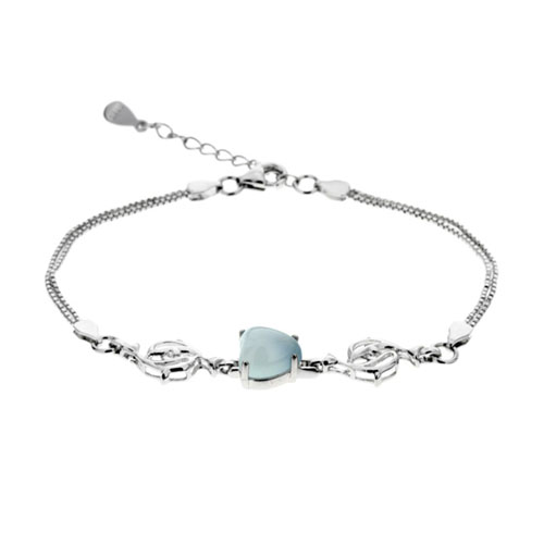 bracelet femme argent diamant 9500163