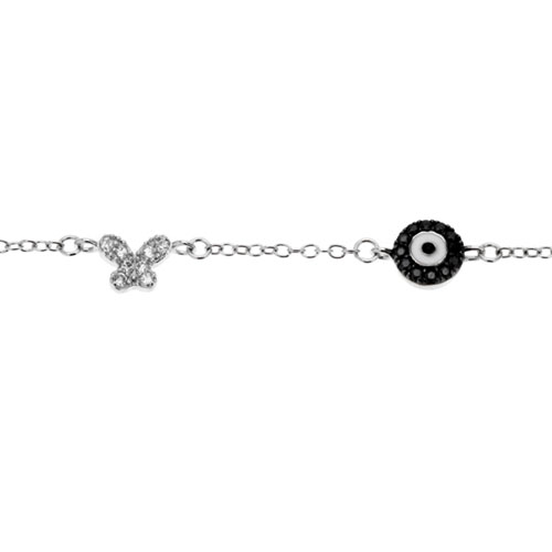 bracelet femme argent zirconium 9500008 pic2