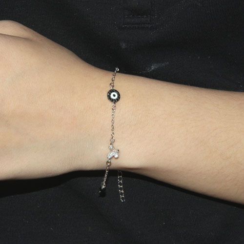 bracelet femme argent zirconium 9500008 pic4